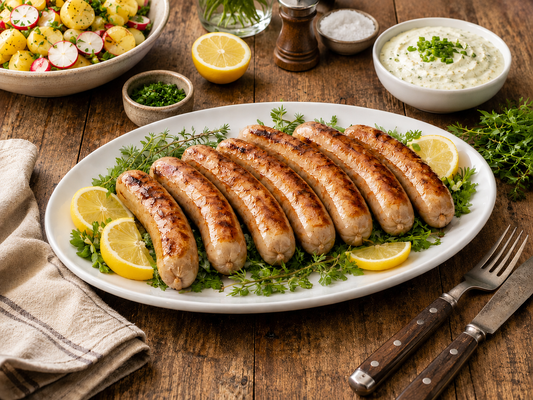 Welsbratwürste zum Brunch